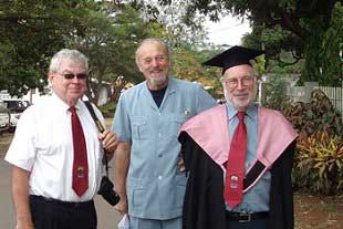 Mr. M. Stills, Prof. G. Neff Orthopaedic Surgeon, Prof. N. Jacobs former President of ISPO