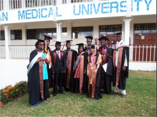 Group photo BSc degree in P&O